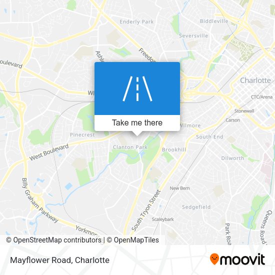 Mapa de Mayflower Road