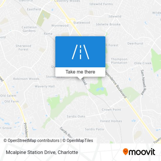 Mcalpine Station Drive map