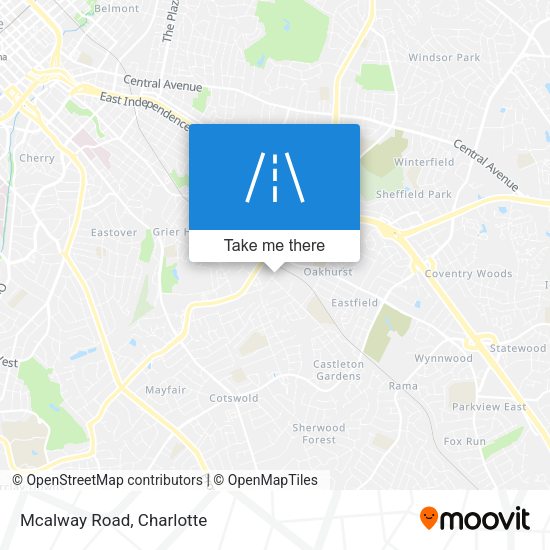 Mapa de Mcalway Road