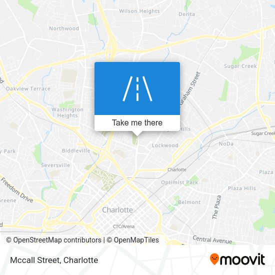 Mapa de Mccall Street