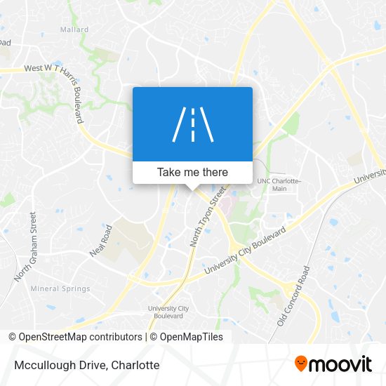 Mapa de Mccullough Drive