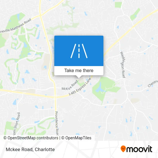 Mapa de Mckee Road