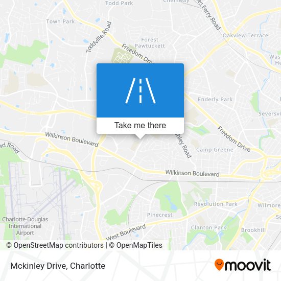 Mapa de Mckinley Drive