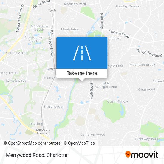 Mapa de Merrywood Road