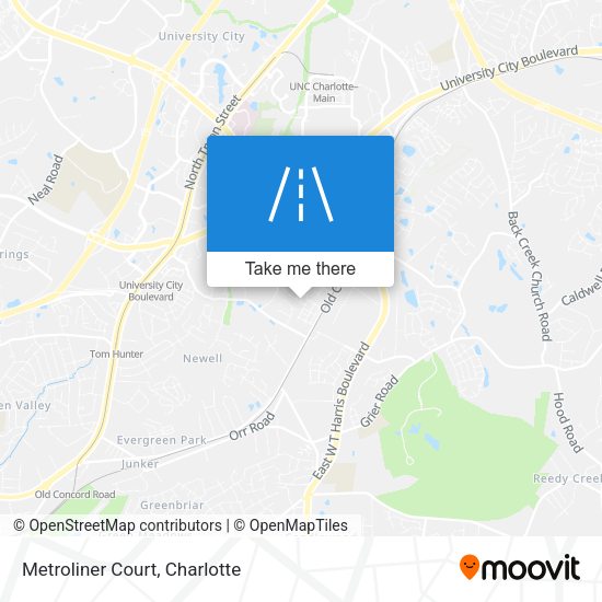 Mapa de Metroliner Court