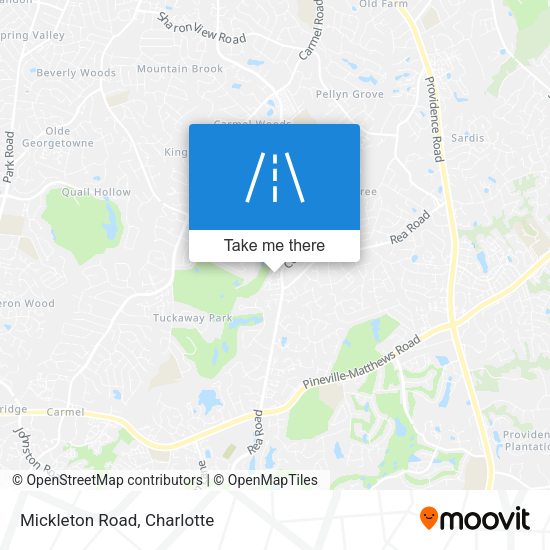 Mapa de Mickleton Road