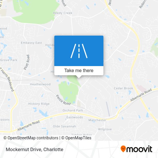 Mapa de Mockernut Drive