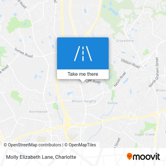 Molly Elizabeth Lane map