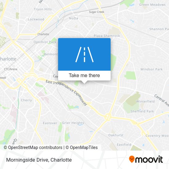 Mapa de Morningside Drive