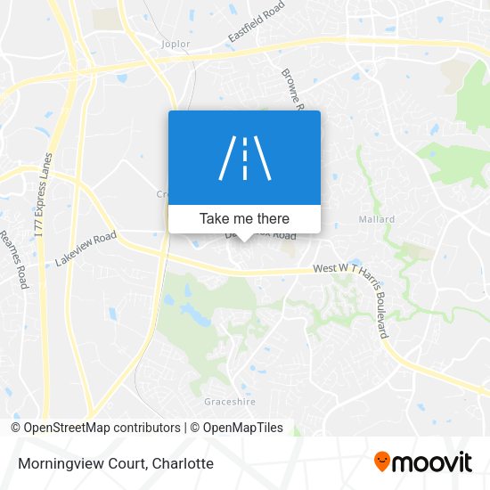 Mapa de Morningview Court