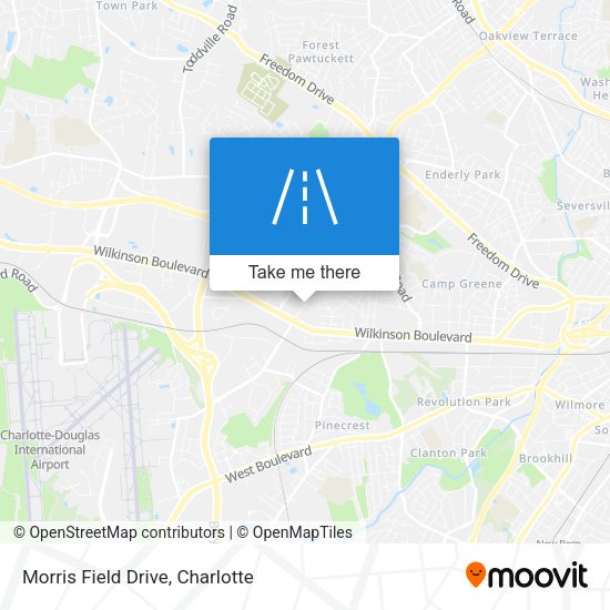 Morris Field Drive map