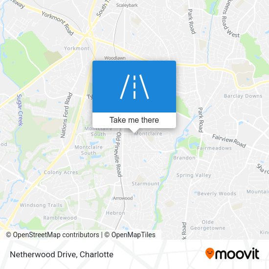 Mapa de Netherwood Drive