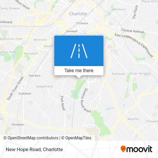 New Hope Road map