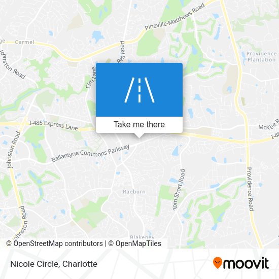 Mapa de Nicole Circle