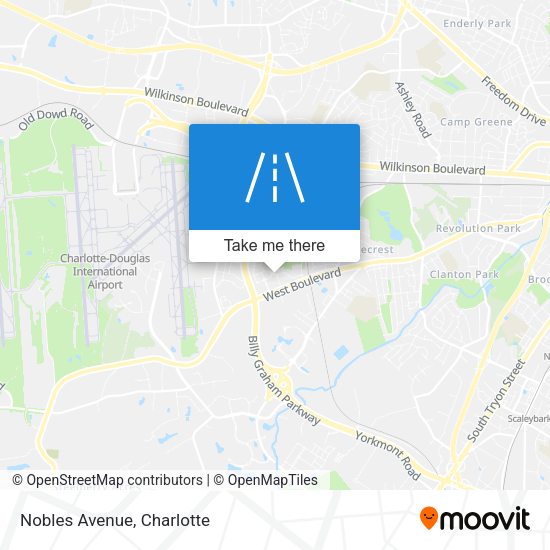Mapa de Nobles Avenue