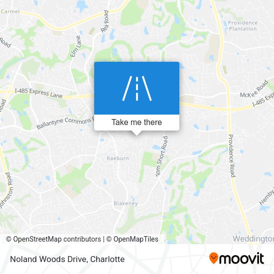 Mapa de Noland Woods Drive