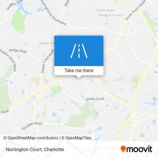 Mapa de Norlington Court