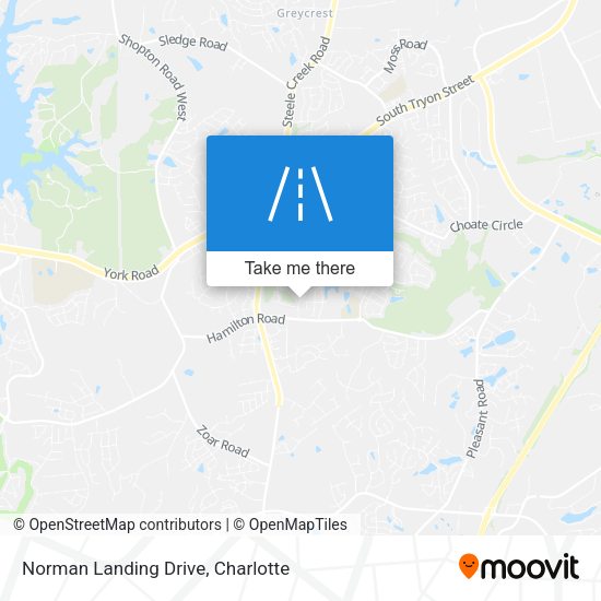 Mapa de Norman Landing Drive