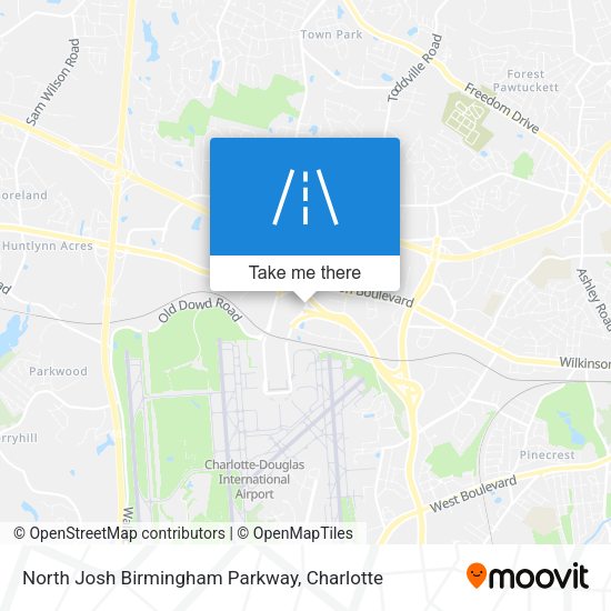 Mapa de North Josh Birmingham Parkway