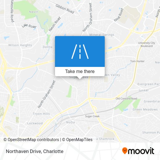 Mapa de Northaven Drive