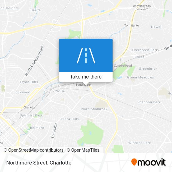 Mapa de Northmore Street