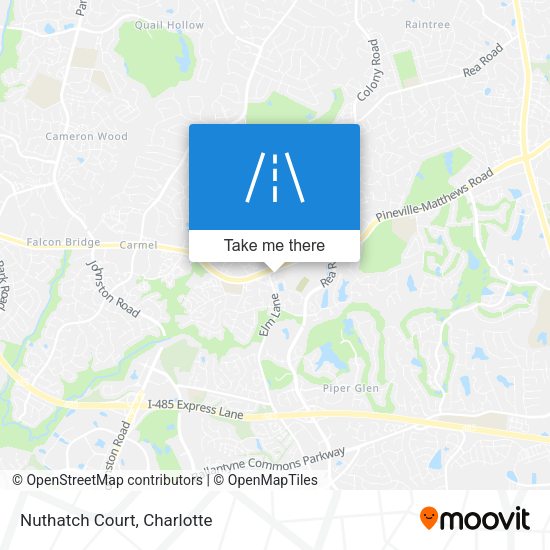 Nuthatch Court map