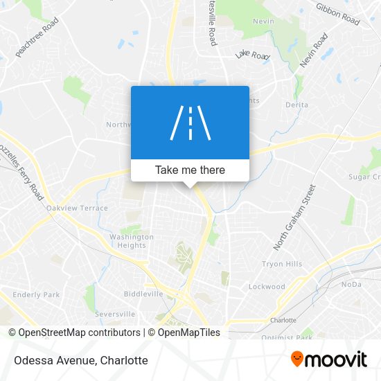 Mapa de Odessa Avenue