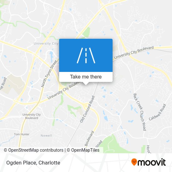 Mapa de Ogden Place