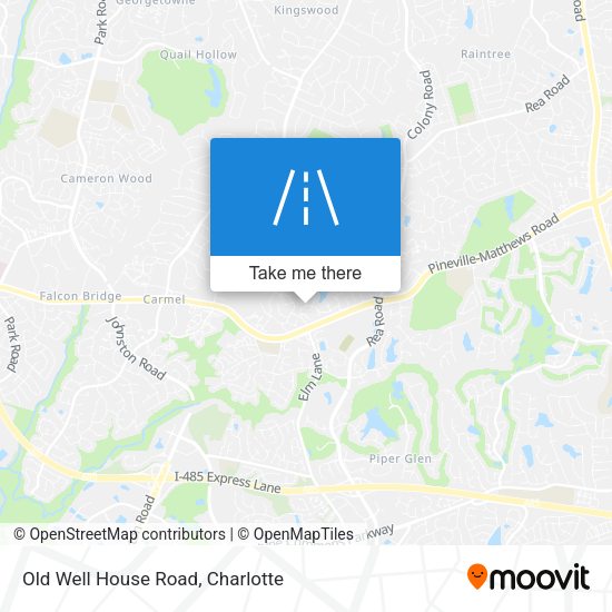 Mapa de Old Well House Road