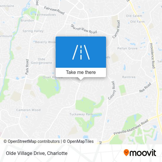 Olde Village Drive map