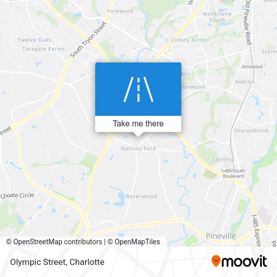 Mapa de Olympic Street