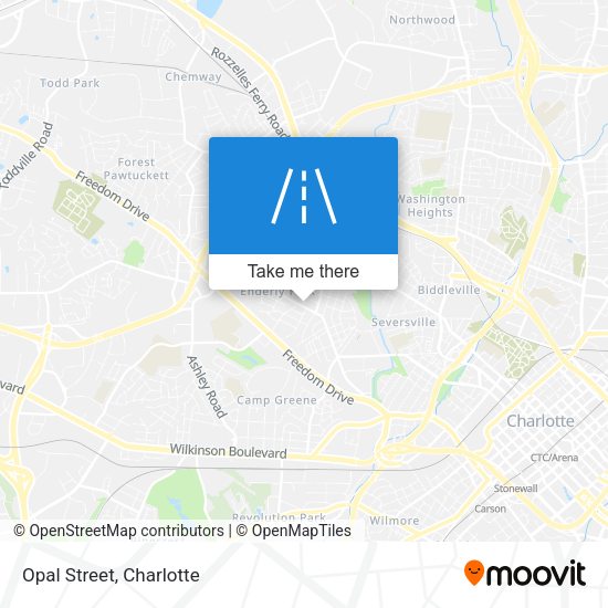 Mapa de Opal Street