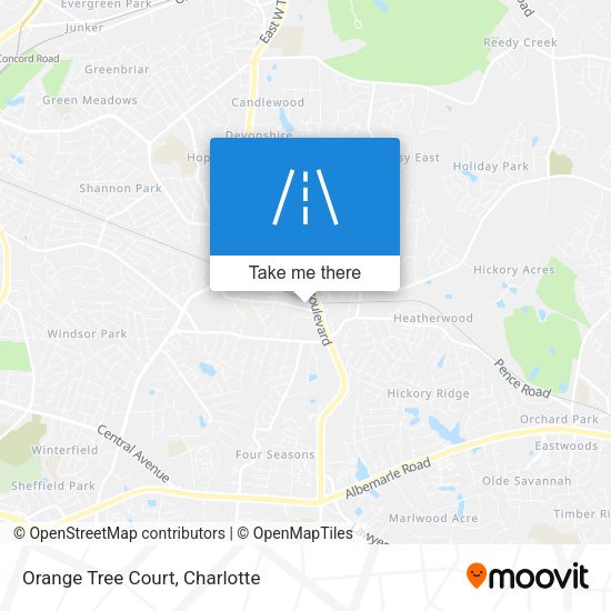 Orange Tree Court map