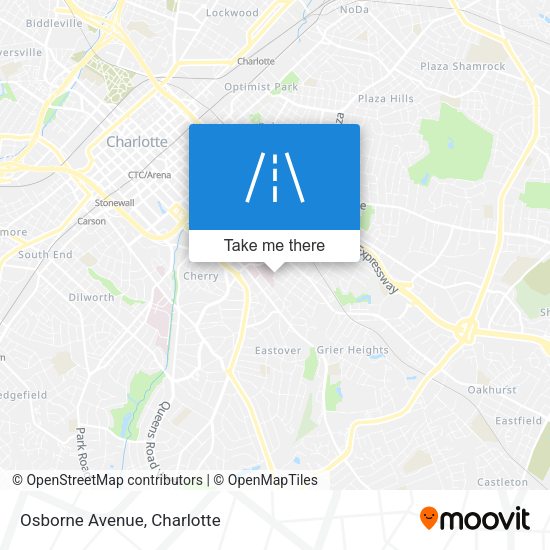 Mapa de Osborne Avenue