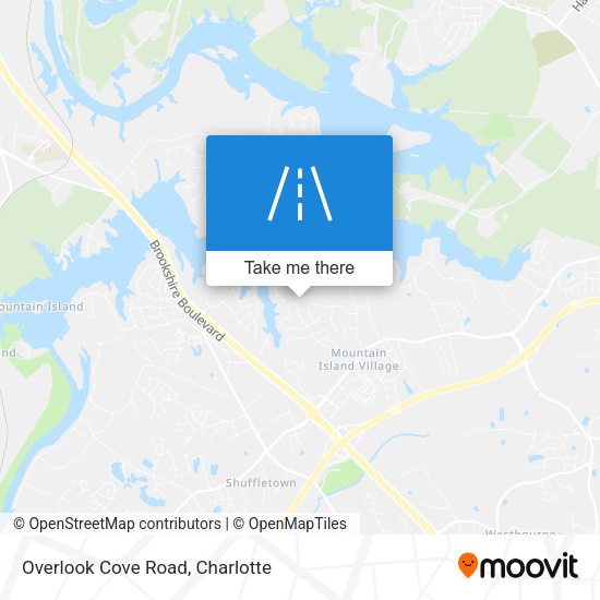 Overlook Cove Road map