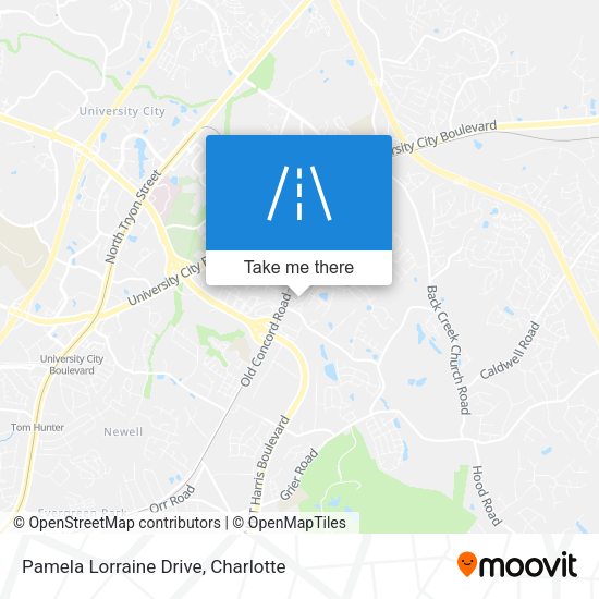 Pamela Lorraine Drive map