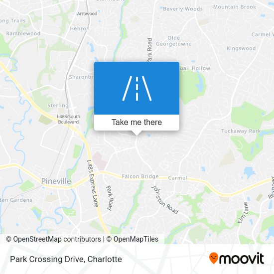 Mapa de Park Crossing Drive