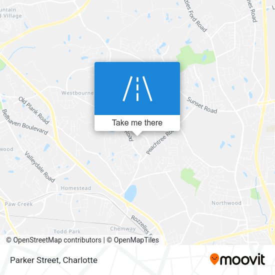 Mapa de Parker Street