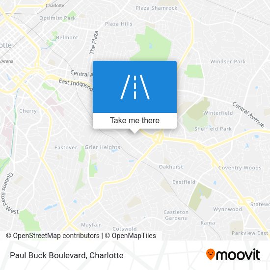Paul Buck Boulevard map
