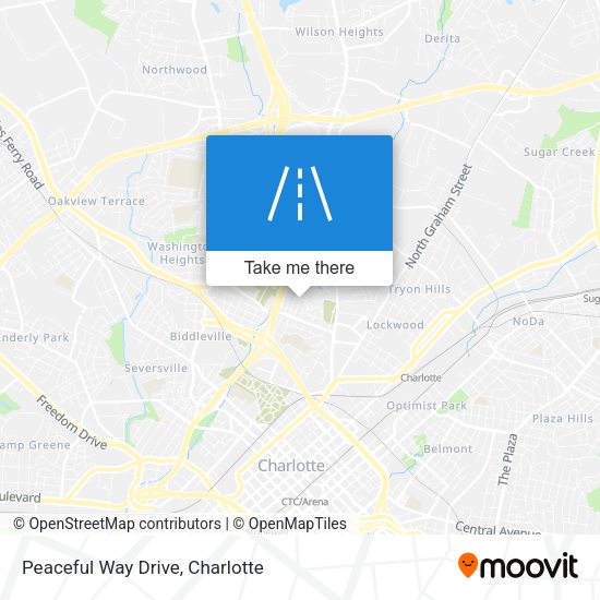 Mapa de Peaceful Way Drive