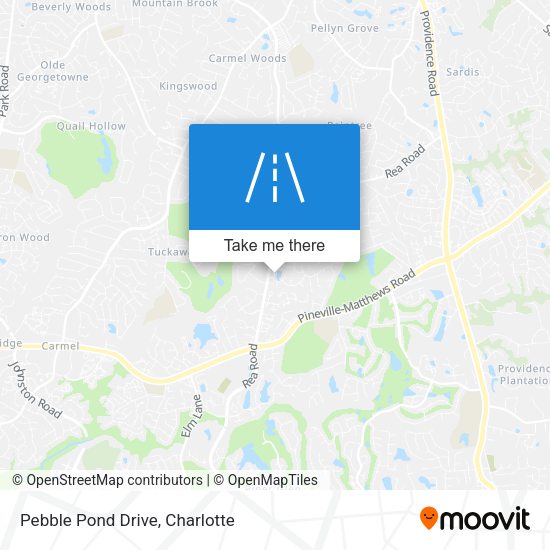 Mapa de Pebble Pond Drive