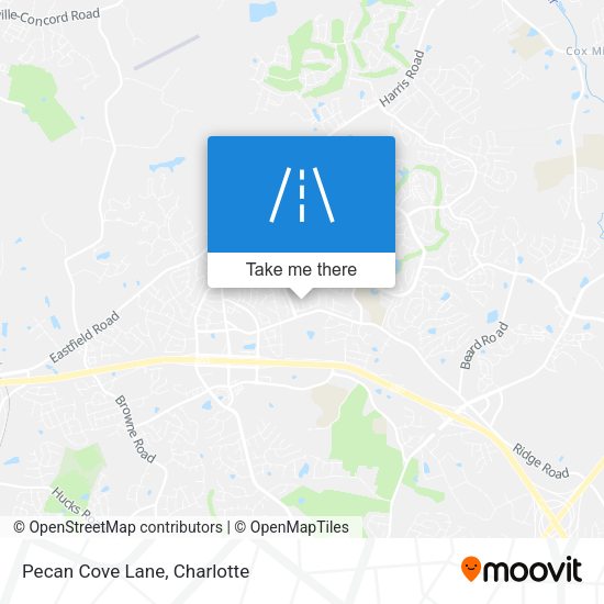 Mapa de Pecan Cove Lane