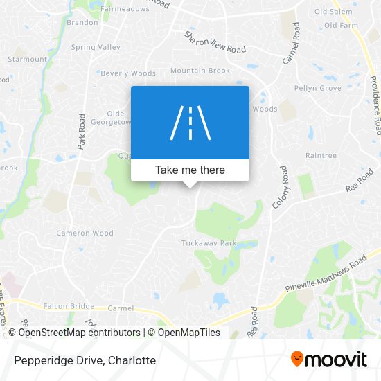Mapa de Pepperidge Drive