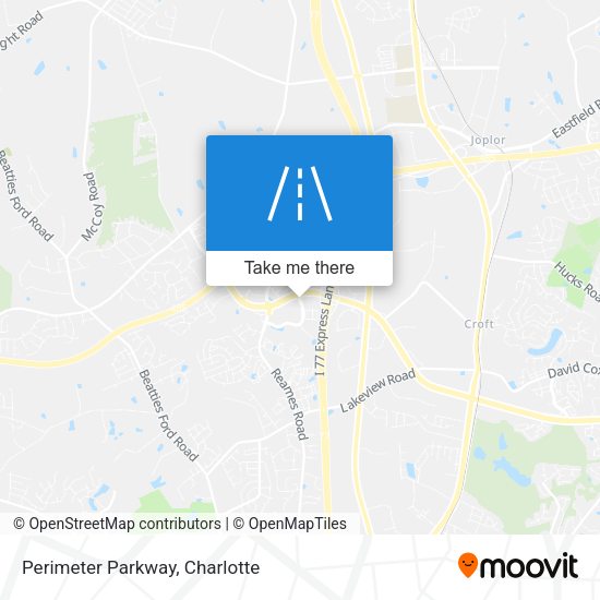 Perimeter Parkway map