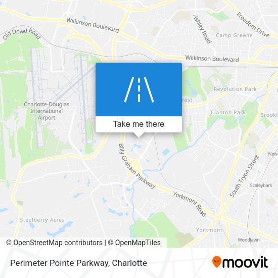 Perimeter Pointe Parkway map