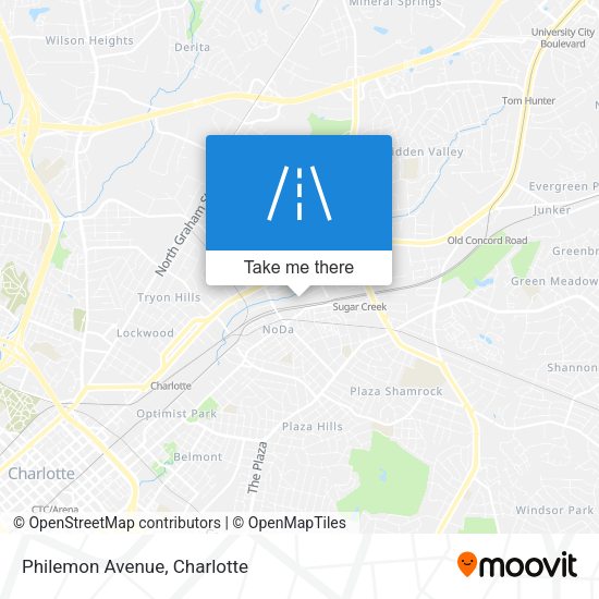 Mapa de Philemon Avenue
