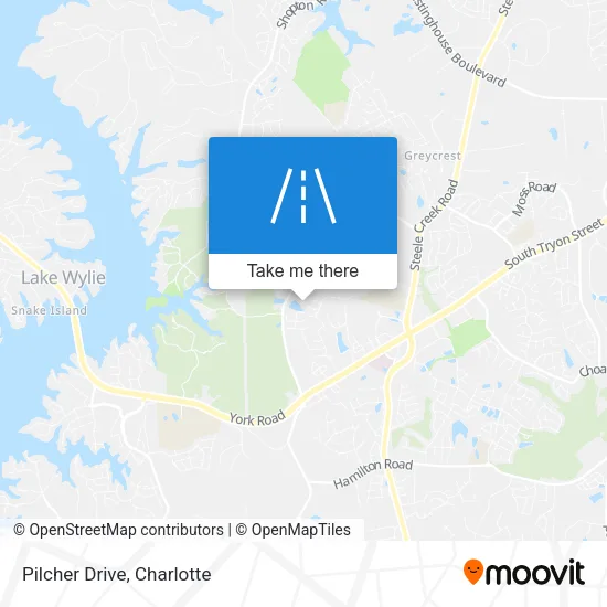 Mapa de Pilcher Drive