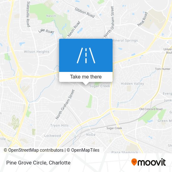 Mapa de Pine Grove Circle
