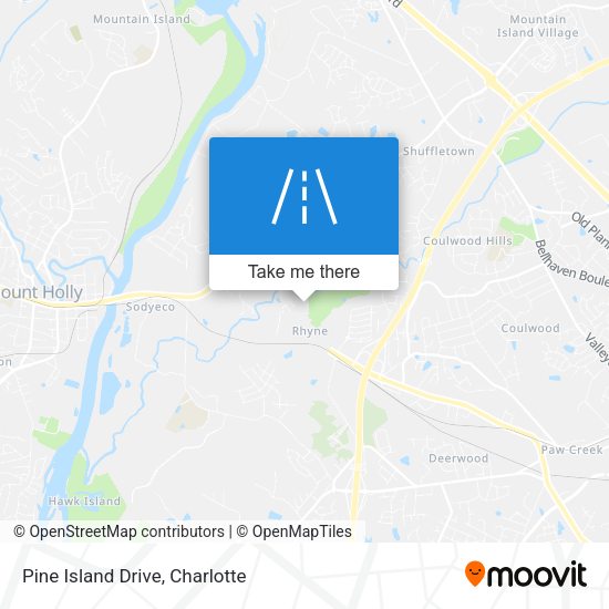 Mapa de Pine Island Drive