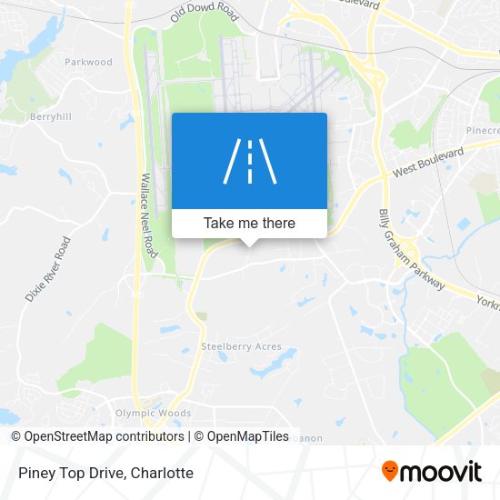 Mapa de Piney Top Drive